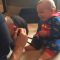 WARNING – Contagious laughter! Baby In Superman onesie laughing hilariously at dad