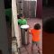 Kids Jokingly Hit Each Other With Trash Can’s Lid by Stepping on It’s Pedal – 1069518