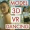 3D VR 180 Bikini Model Dancing
