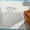 Drawing A Small House To   Spend Time Near The Field / Pencil Drawing/ Art Pencil Drawing By Mina//